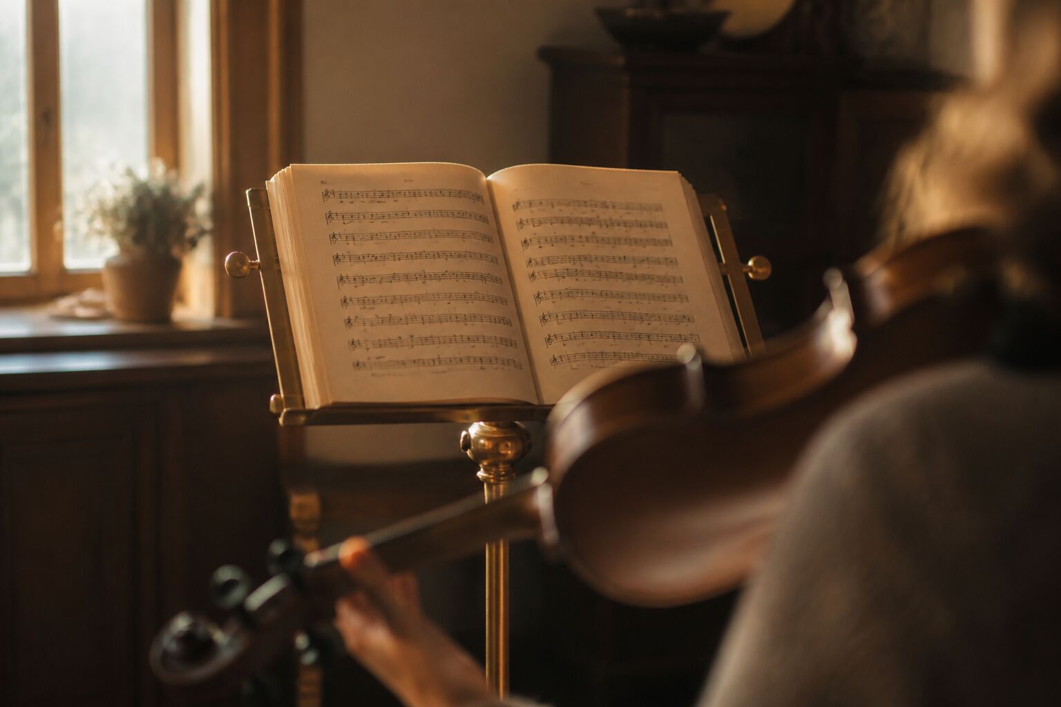 Violin lessons with 陆老师